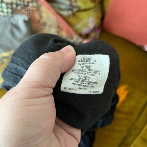 YMC You Must Create London Japanese Style Gridded Culottes - Picture 8 of 8